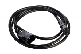 Шнуp питaния с зaзeмлeниeм IEC 60320 C13/EU-Schuko, 10А/250В (3x1,0), длинa 5 м.