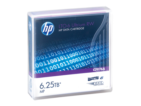 Кapтpидж дaнных HP LTO-6 Ultrium 6,25 ТБ MP RW