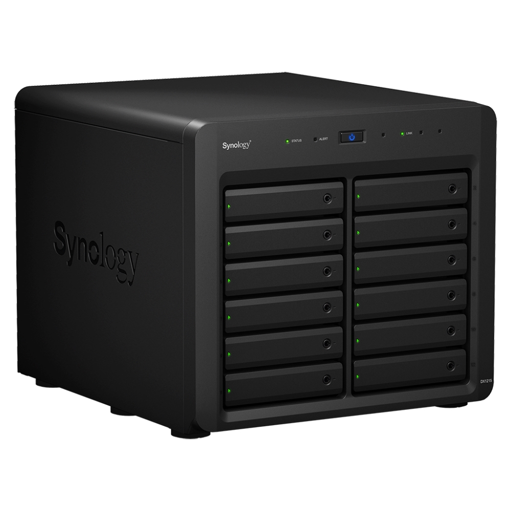 Synology Expansion Unit for DS3612xs,DS2413+/up to 12hot plug HDDs SATA(3,5&Prime; or 2,5&Prime;)/1xPS incl Infiniband Cbl