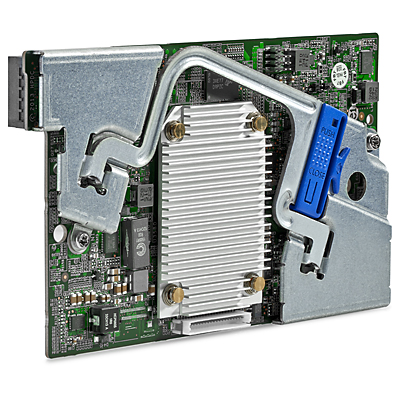 HP Smart Array SAS Controller P244br/1GB FBWC/12G/ 2-ports Int. Option Kit for BL460 Gen9