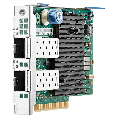 HPE FlexibleLOM Adapter, 560FLR-SFP+ , Ethernet, 2x10Gb, for Gen8 & Gen9